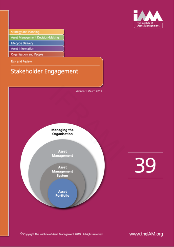 IAM SSG 39 Stakeholder Engagement - Final