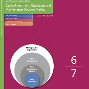 IAM SSG 6 & 7 - Capital Investment Ops Maintenance Decision Making v1.1 (Jan 21)